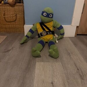 Giant Leonardo Green and Blue Ninja Turtle Plush Toy